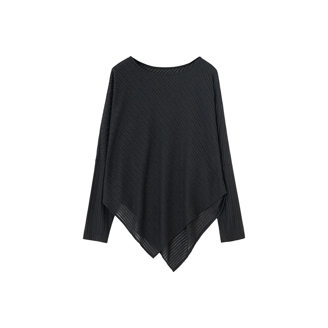 SOON FLOWER Летняя рукавная рубашка с летучей мышью женская таинственный черный