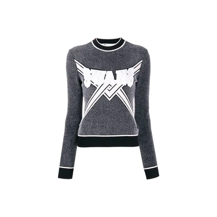Off Белый FW19 Серый Женские Свитера