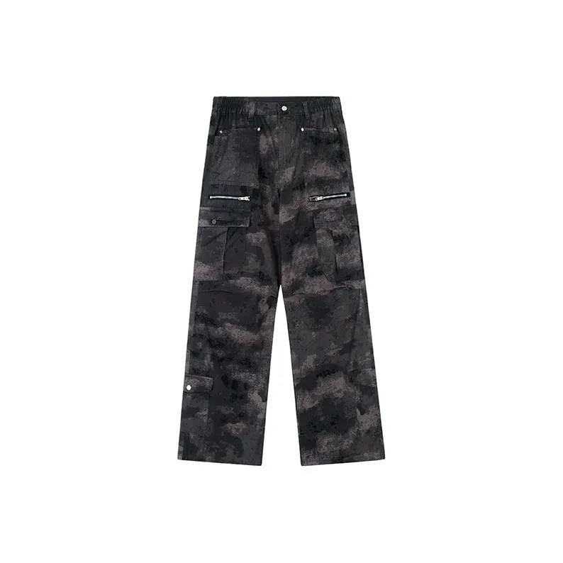 A Chock Casual Pants Unisex Camouflage