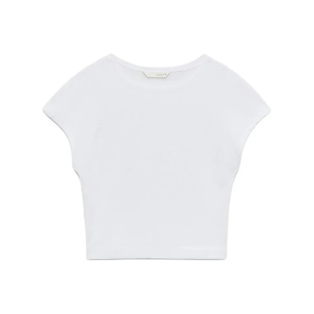 ZARA Белые Женские Футболки