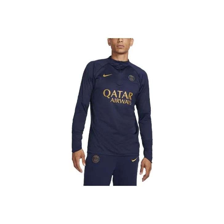 Nike Paris Saint Germain Strike Зимний Warrior Футбол Джерси Мужской Морской синий