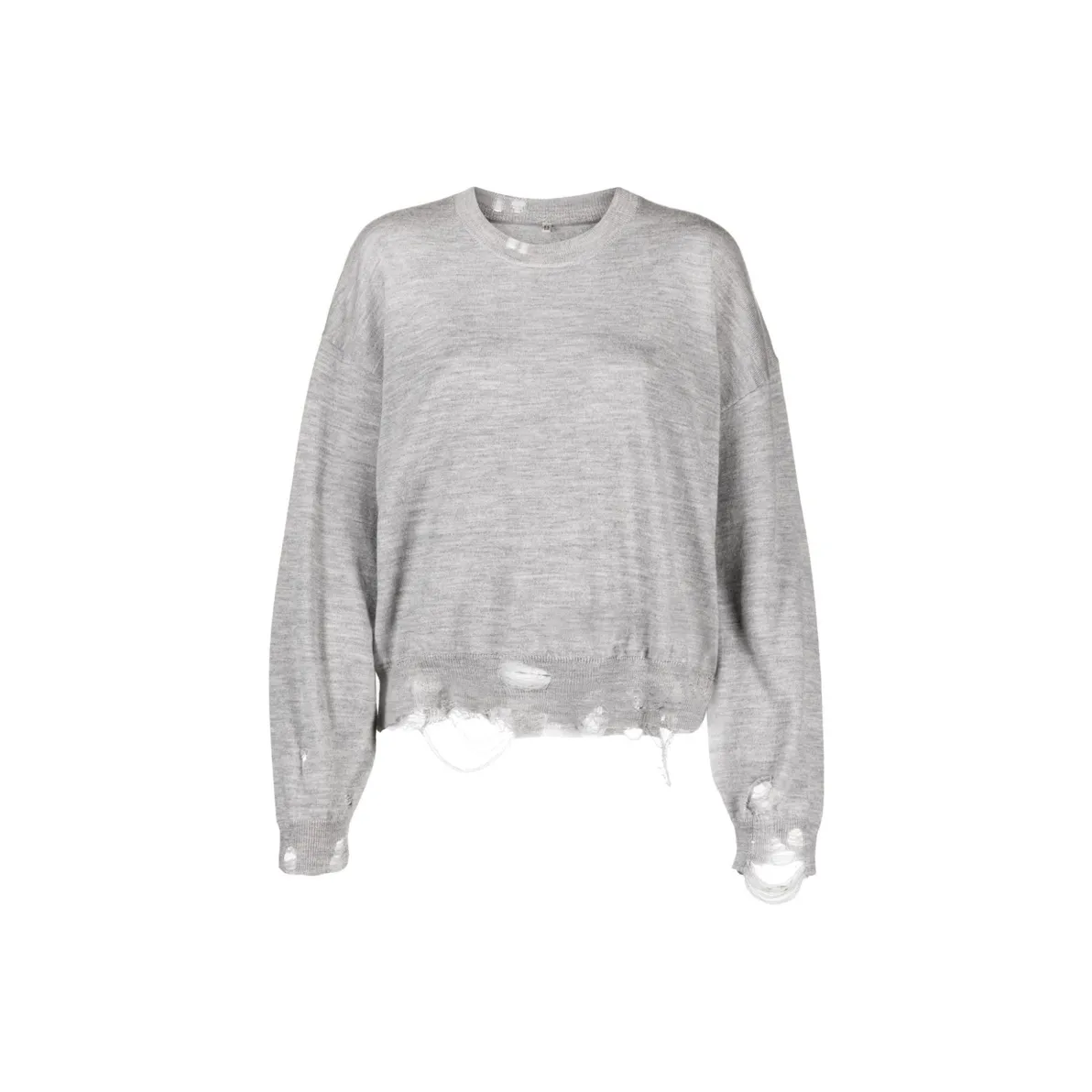 R13 Distressed Merino wool Jumper
