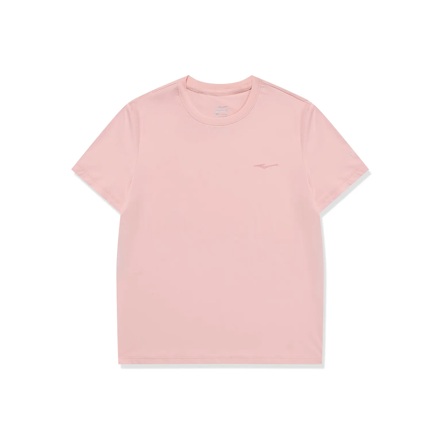 Erke ZONGXUNXILIE Бег T Рубашка Женская Лосось Розовый