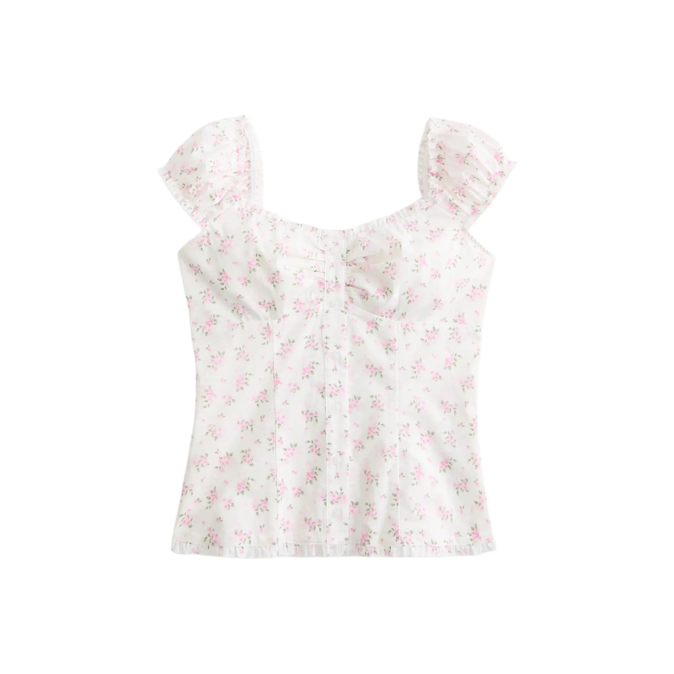 Hollister Розовые Женские Футболки