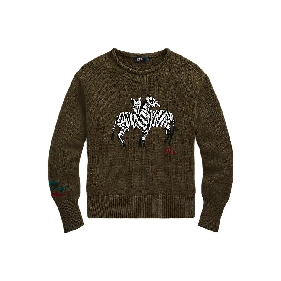 Polo Ralph Lauren Зеленые Женские Свитеры