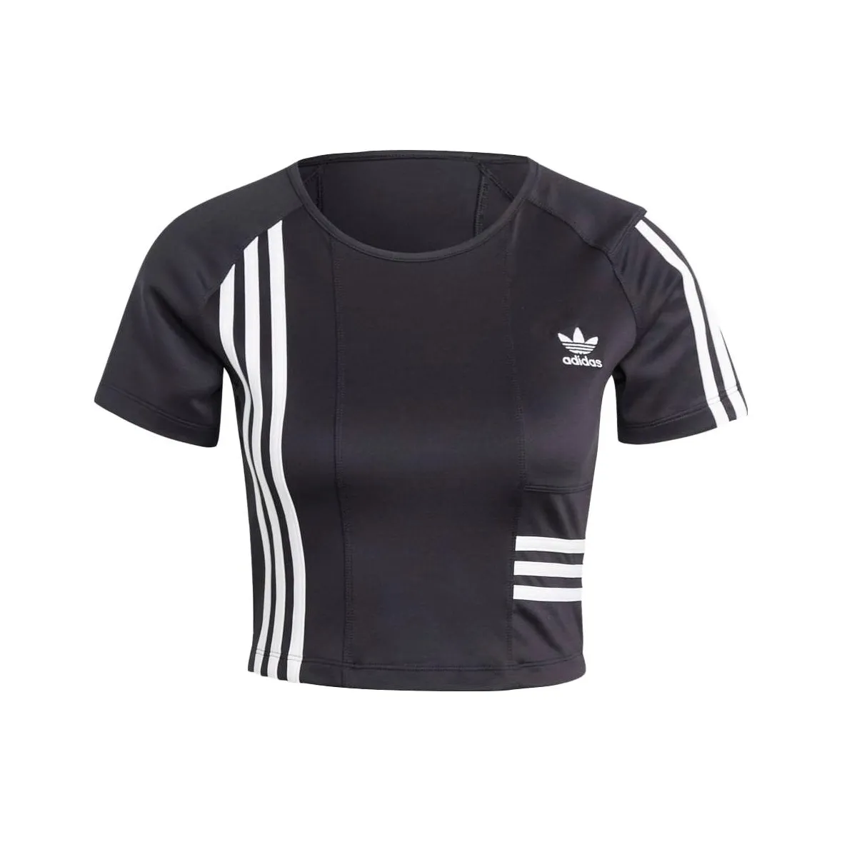 adidas originals Home of Classics Черные Женские Короткие Топы