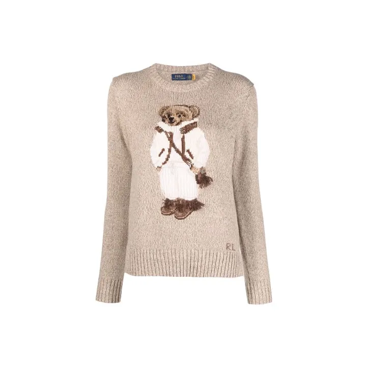 Polo Ralph Lauren FW21 Свитер Женский Коричневый