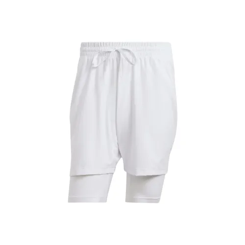 Adidas AEROREADY Белые Мужские Теннисные Штаны