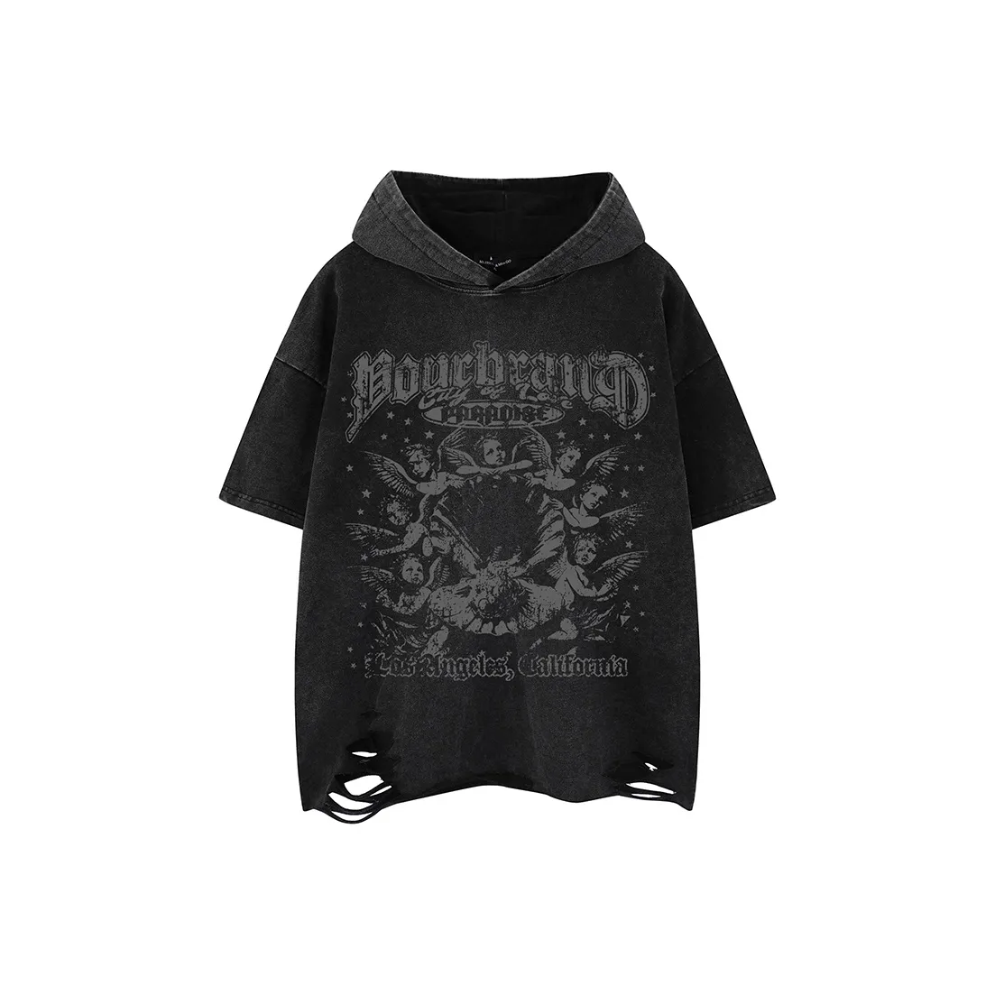 YEARNED Черная Унисекс Футболка