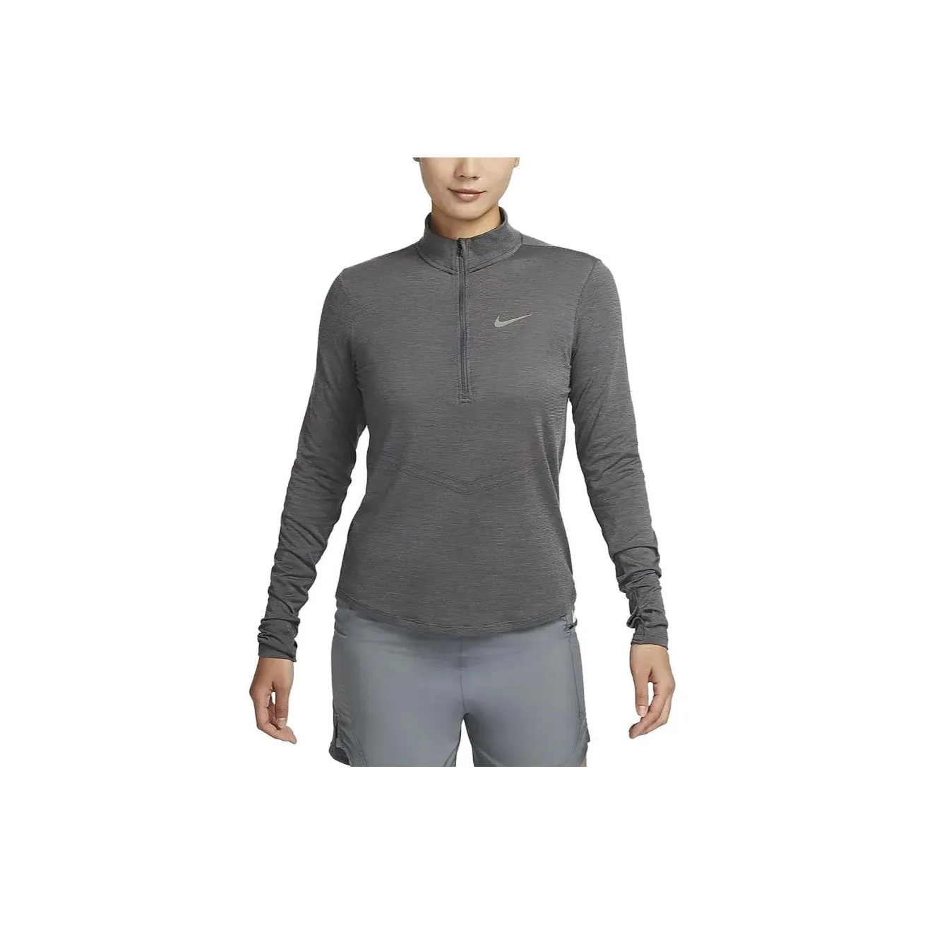 nike Dri Fit T-Shirt Женская Железо Серый