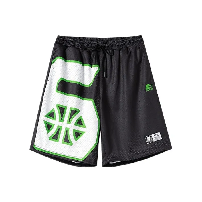 STARTER x DILIUQU,LIANMINGKUAN Basketball Shorts Unisex Black