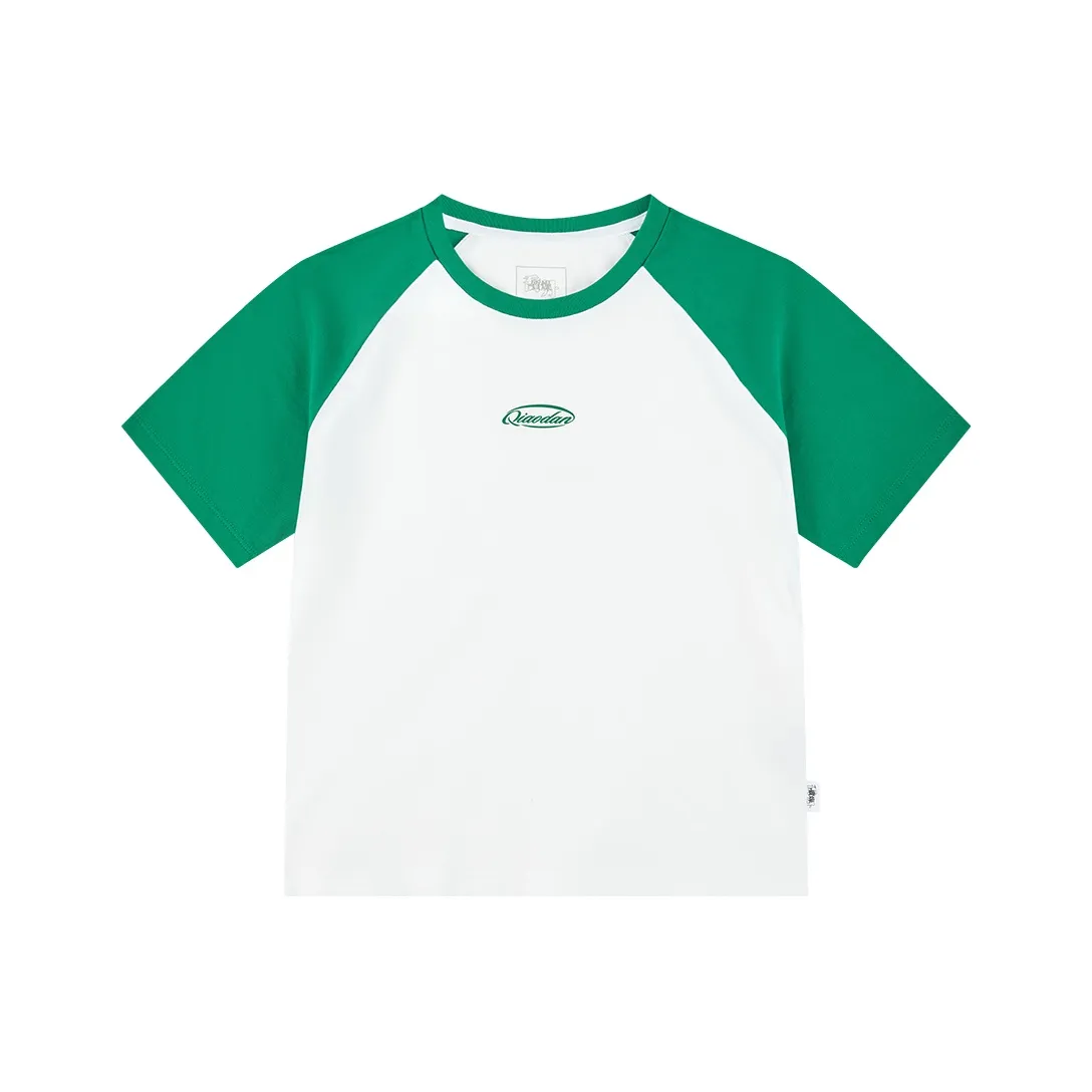 QIAODAN T-рубашка WOMEN'S JORDAN Белый Зеленый Жаба