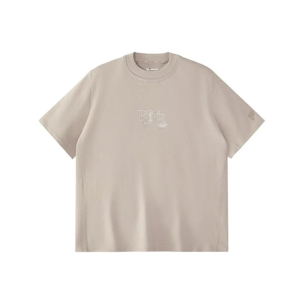 FILA FUSION Серо-коричневый Хаки Женские Рубашки T