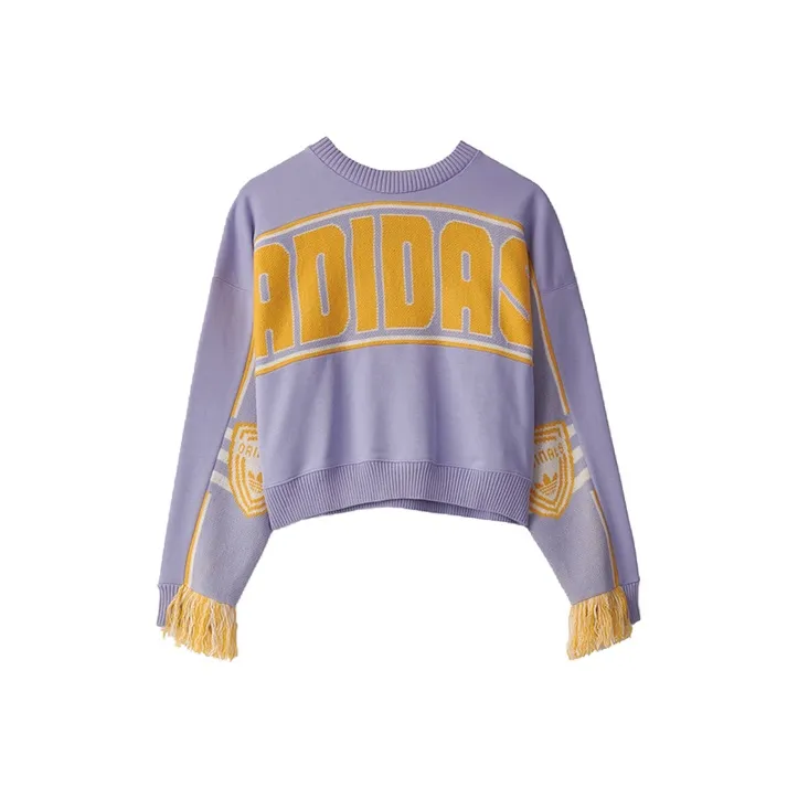 Adidas Originals Свитер Женский Фиолетовый