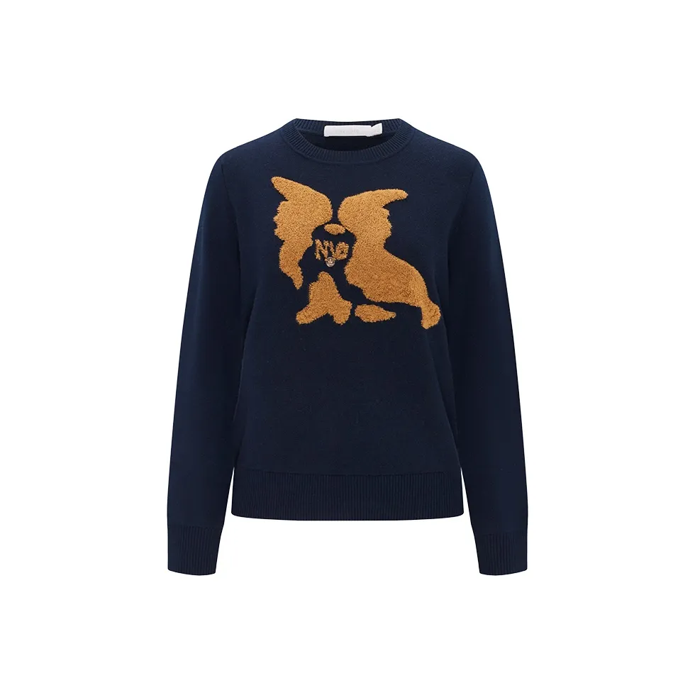 NAVIGARE Sweater Women's Marine Blue/Yellow