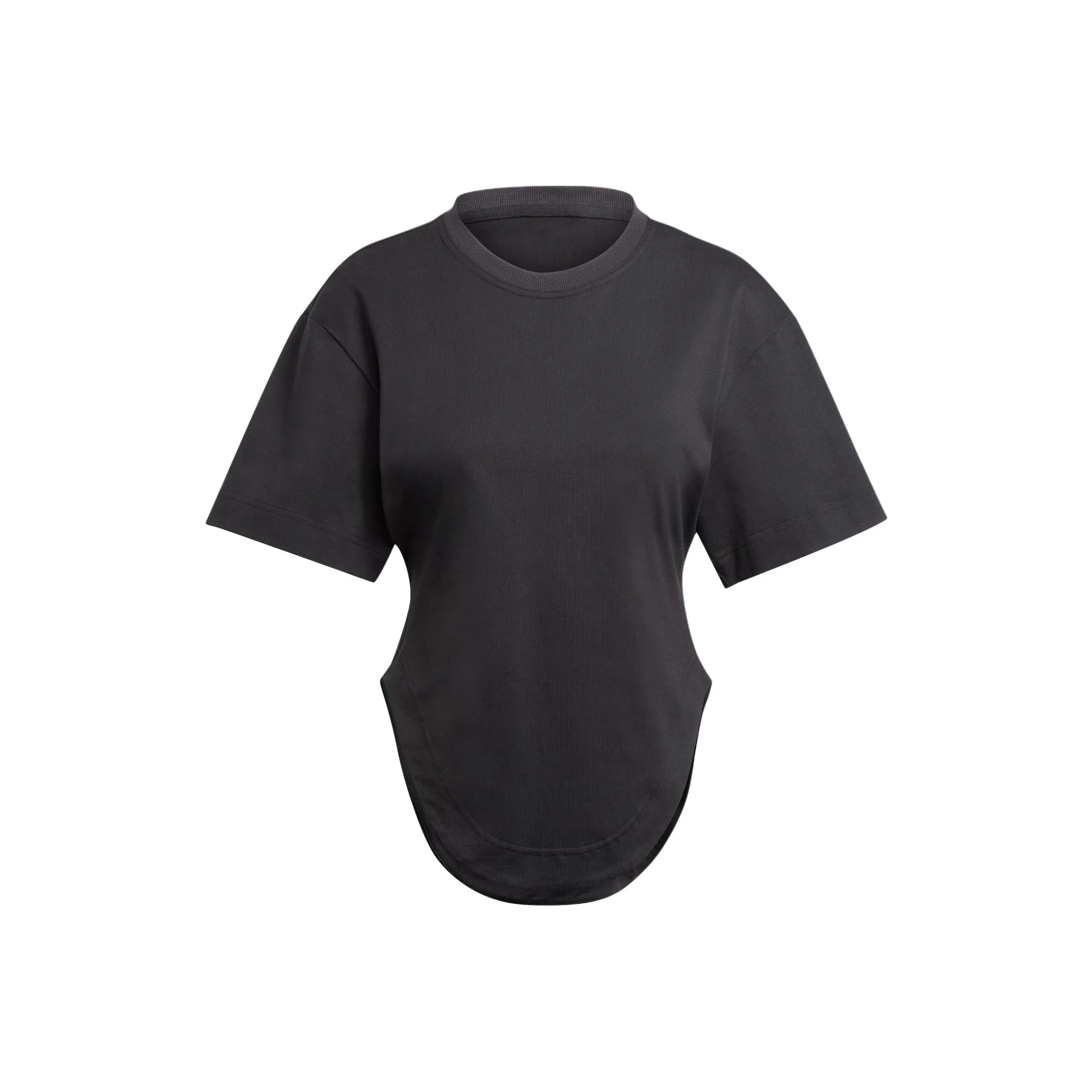 Adidas By Stella McCartney Elasticated waist Organic cotton T shirt