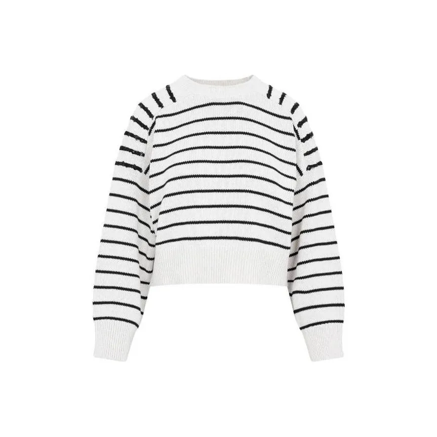 Brunello Cucinelli Striped Cotton Jumper