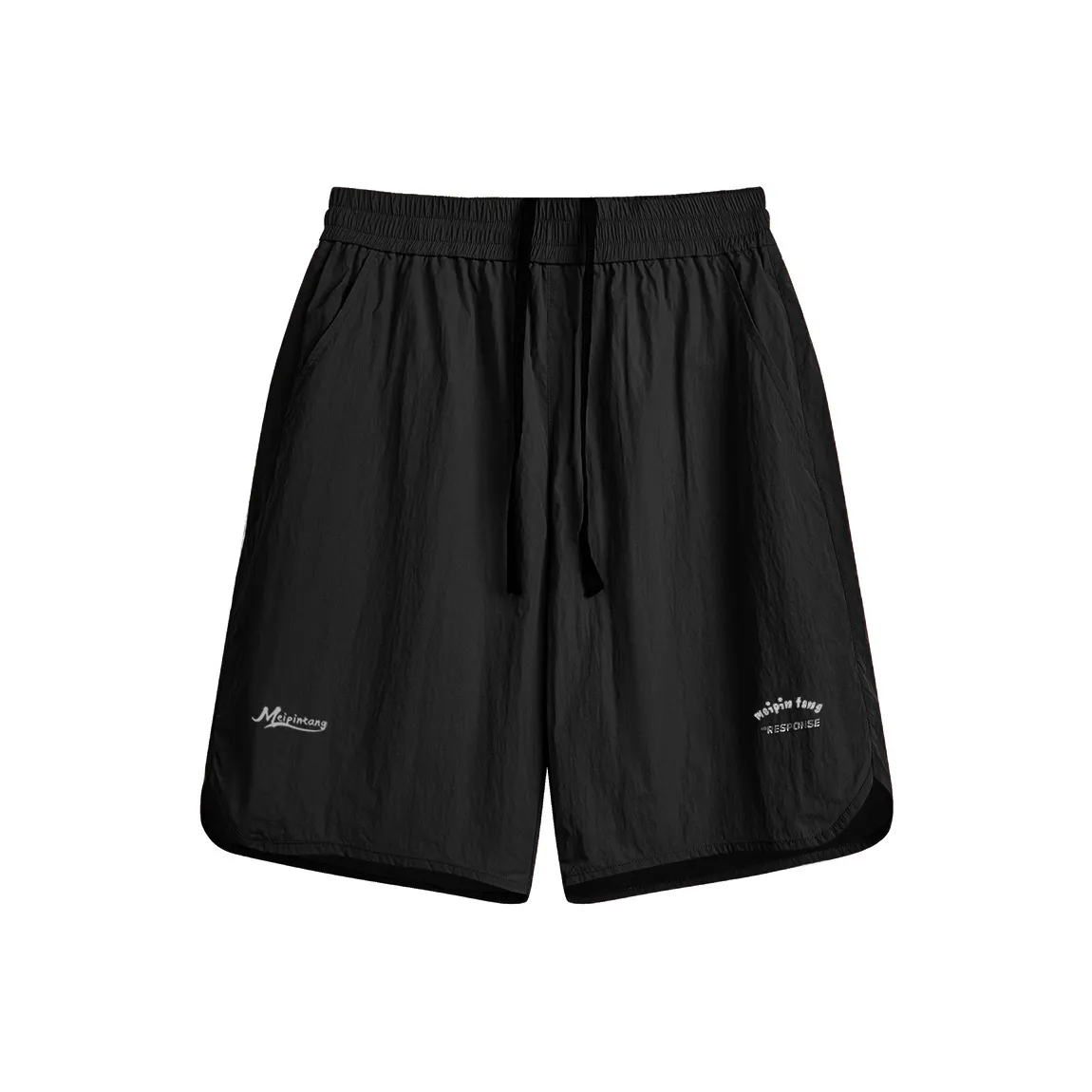 MEIPIN TANG Повседневные шорты Унисекс Черный