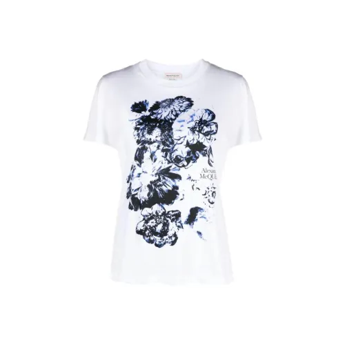 Alexander McQueen Белые Женские Футболки