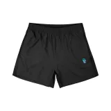 아이스-브레이킹 실리콘 스몰 로고 반바지 - 블랙