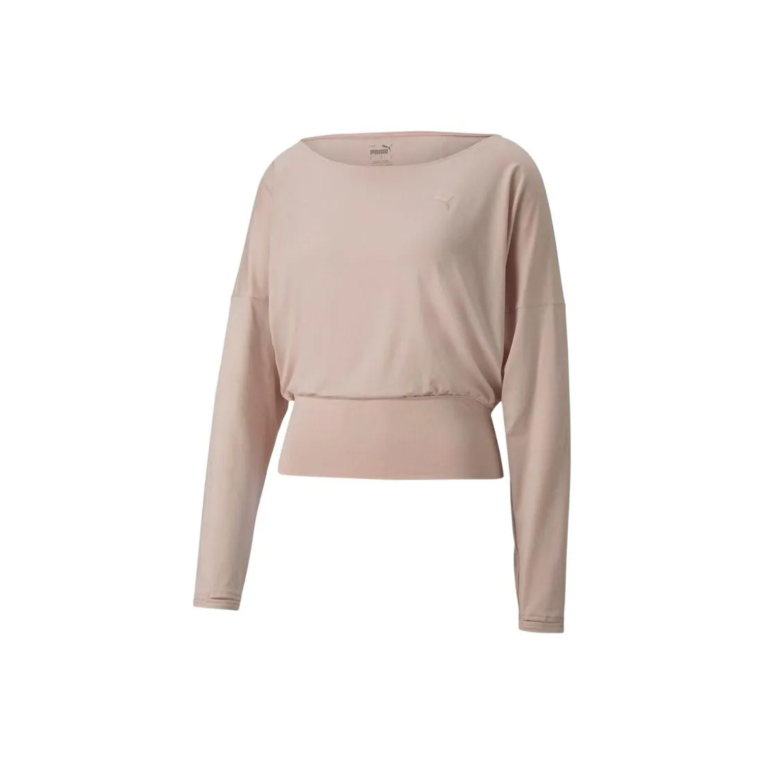 PUMA STUDIO Йога КРОП ТОП Женский Хаки