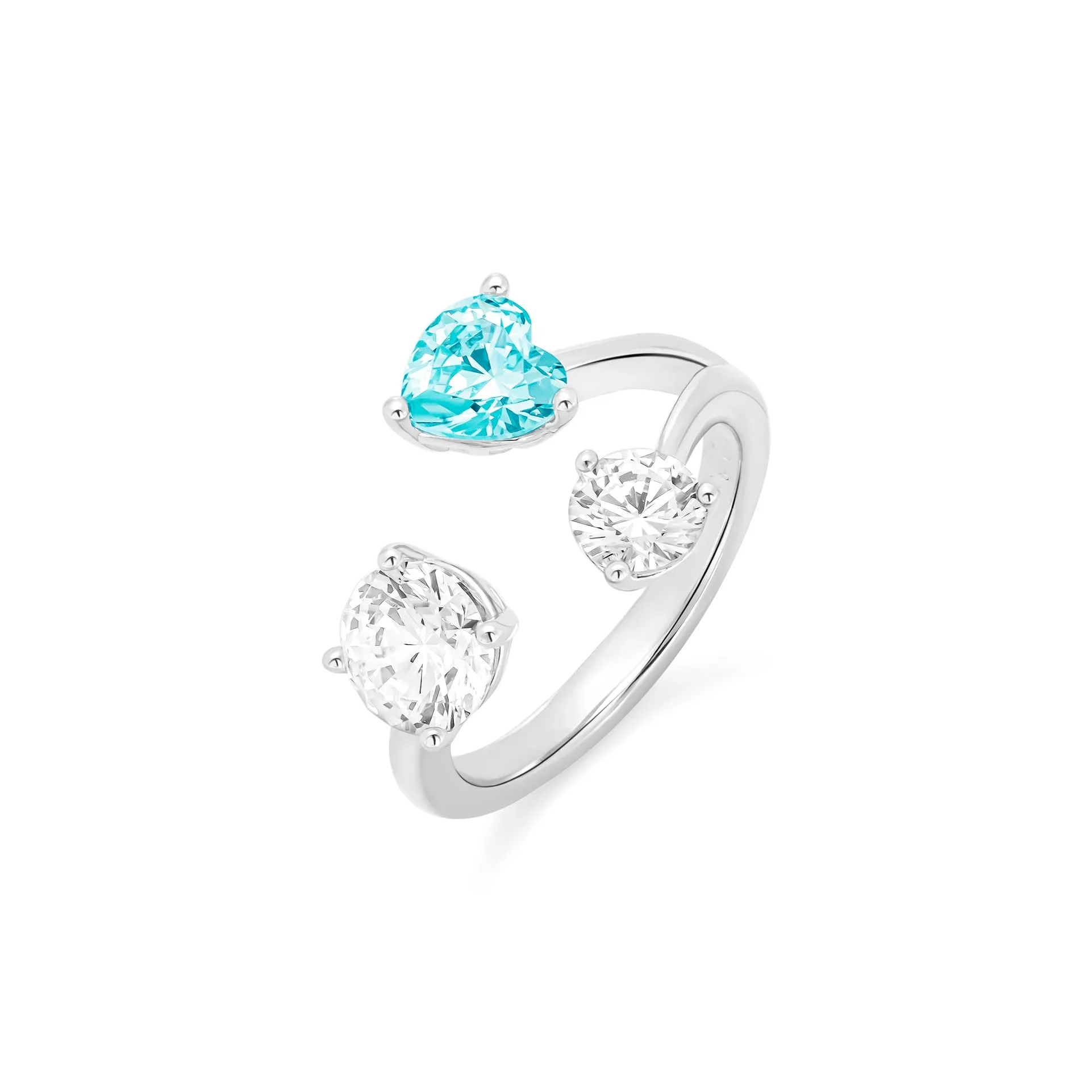 GEMOLA Кольца с синтетическим кубическим цирконием Женские