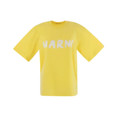 MARNI Желтые Женские Футболки