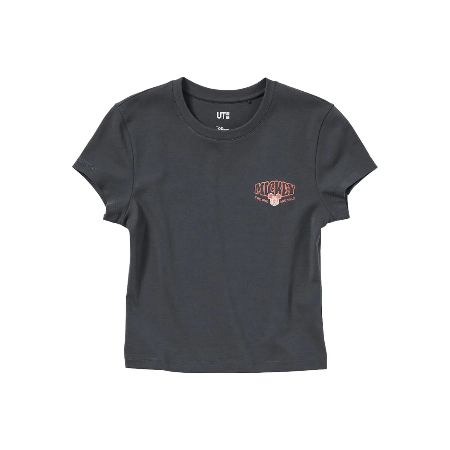 Disney X UNIQLO Disney Co brand T Shirts Women's Dark Gray