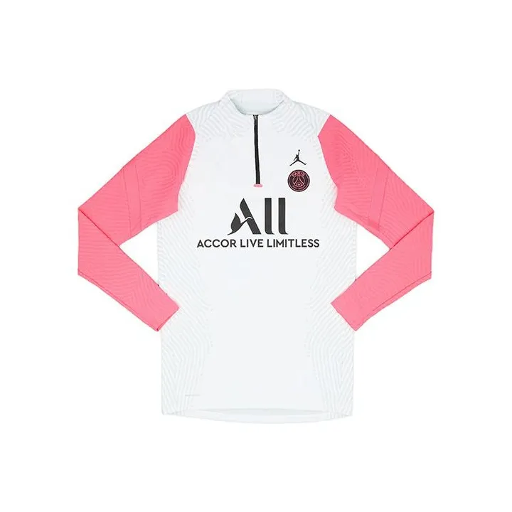Jordan Paris Saint Germain Футбол Джерси 20 21 Сезон PARIS SAINT GERMAIN Мужской Белый
