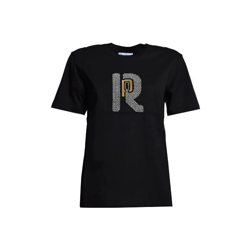 Rabanne Bead embellished Cotton T shirt