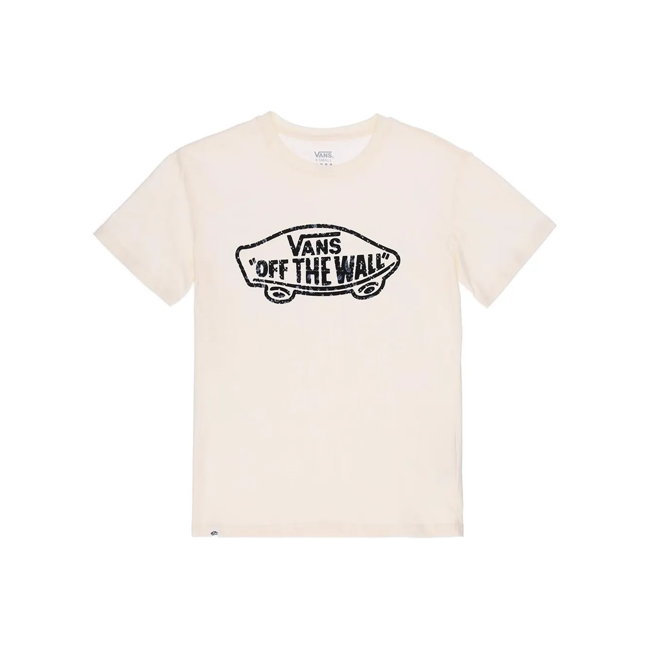 Vans Комплект с короткими рукавами T-Shirt Женский Экрю