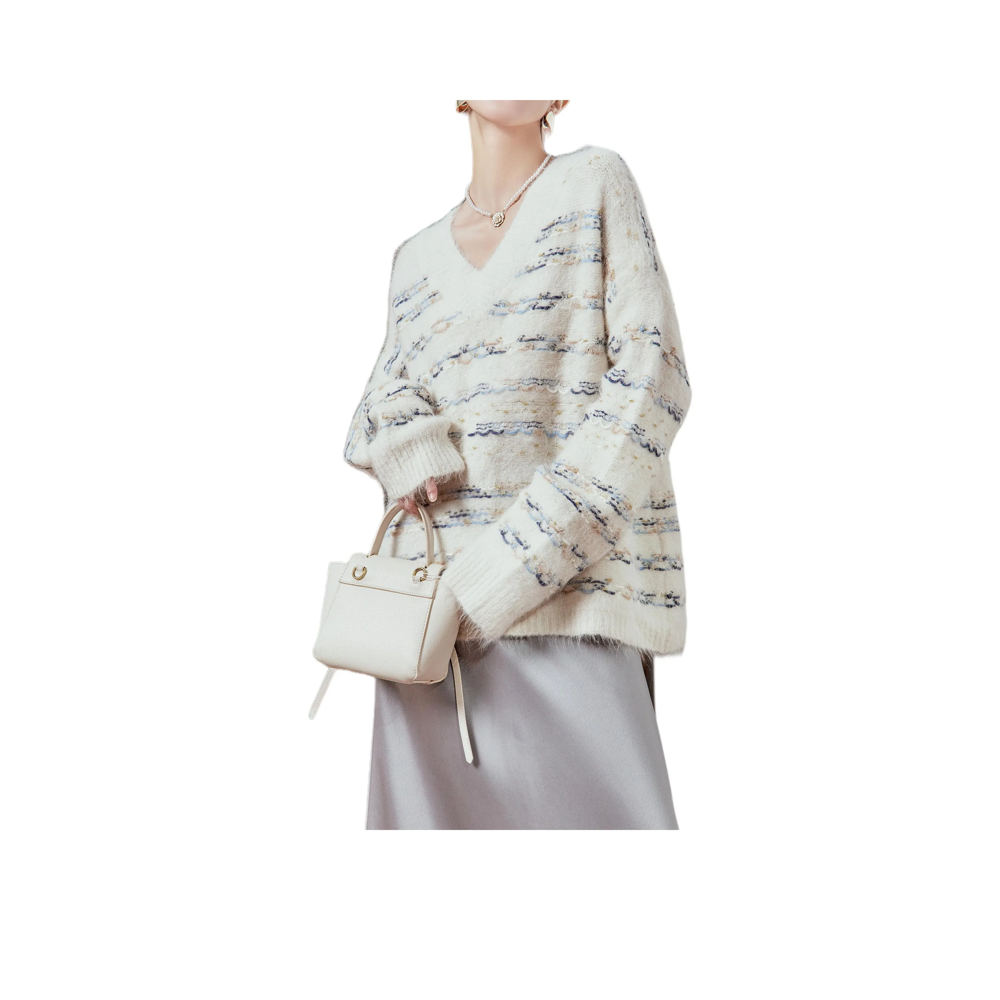 DESIGNER UNCLE Sweaters Women's Milk White