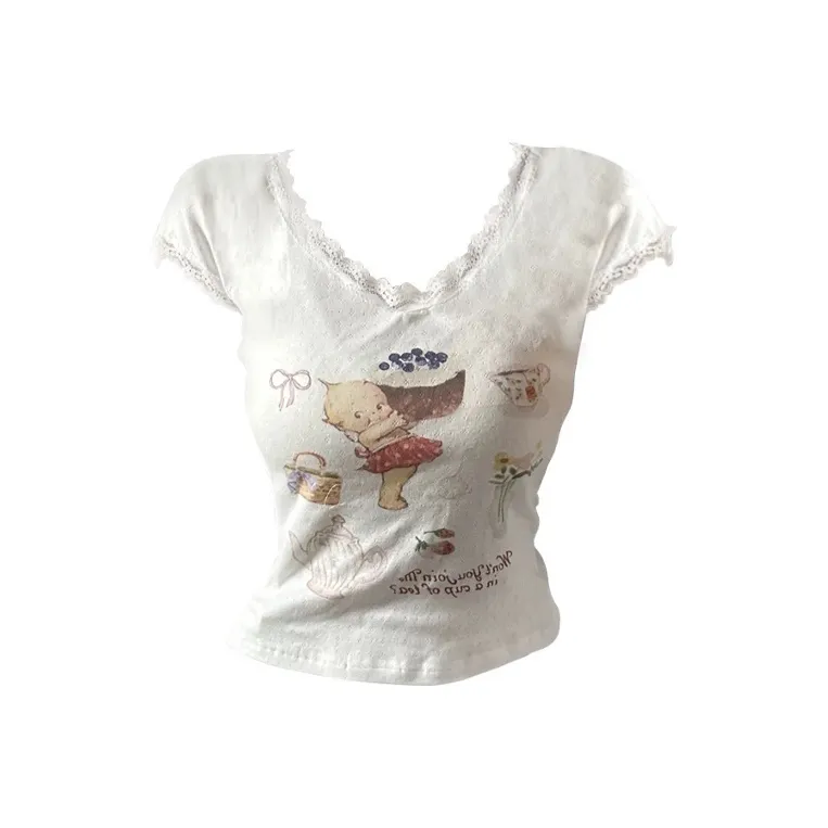 SISC Обычный T Рубашка Женская Белая