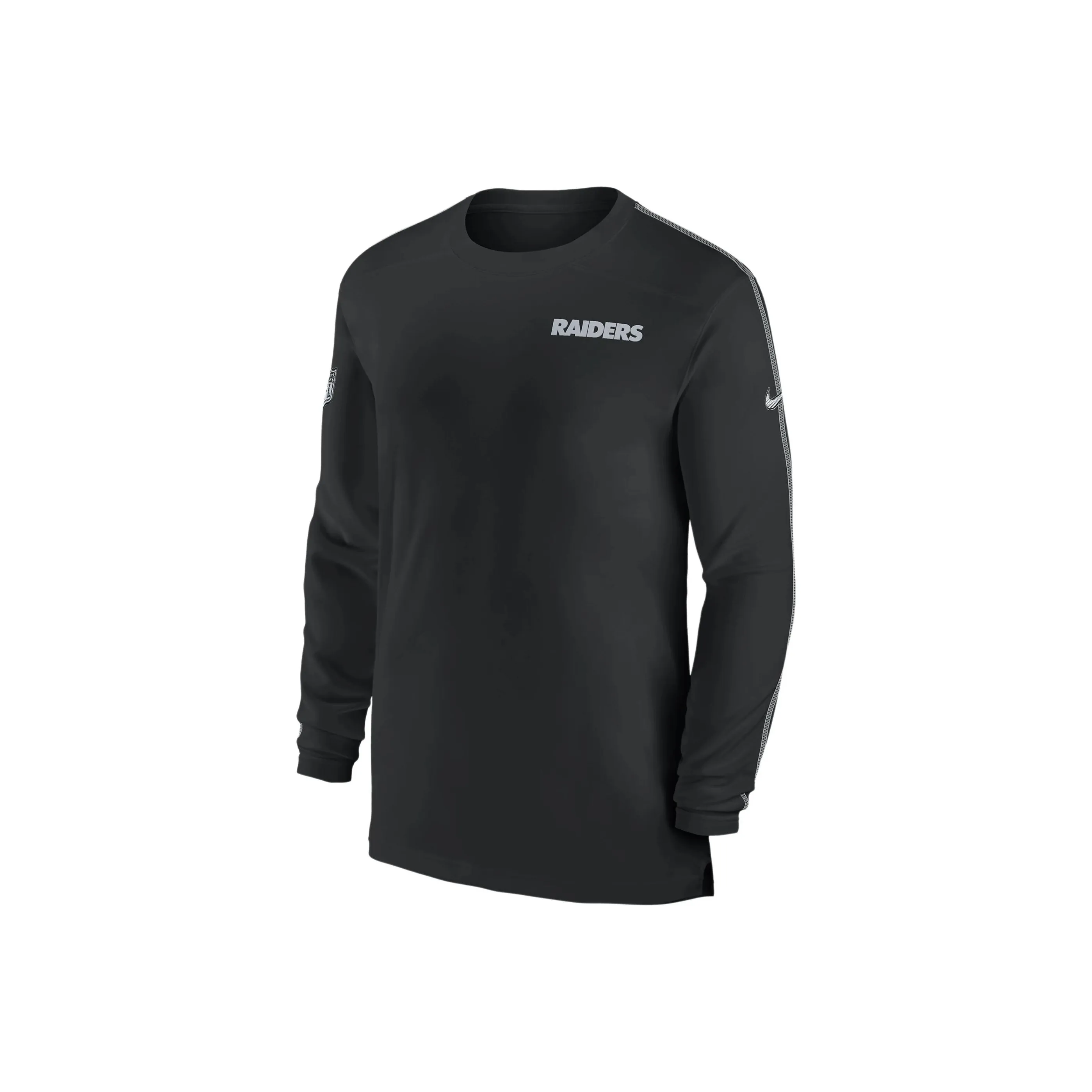 Nike Las Vegas Raiders Sideline Coach Men's Nike Dri FIT Nfl Long Sleeve Top