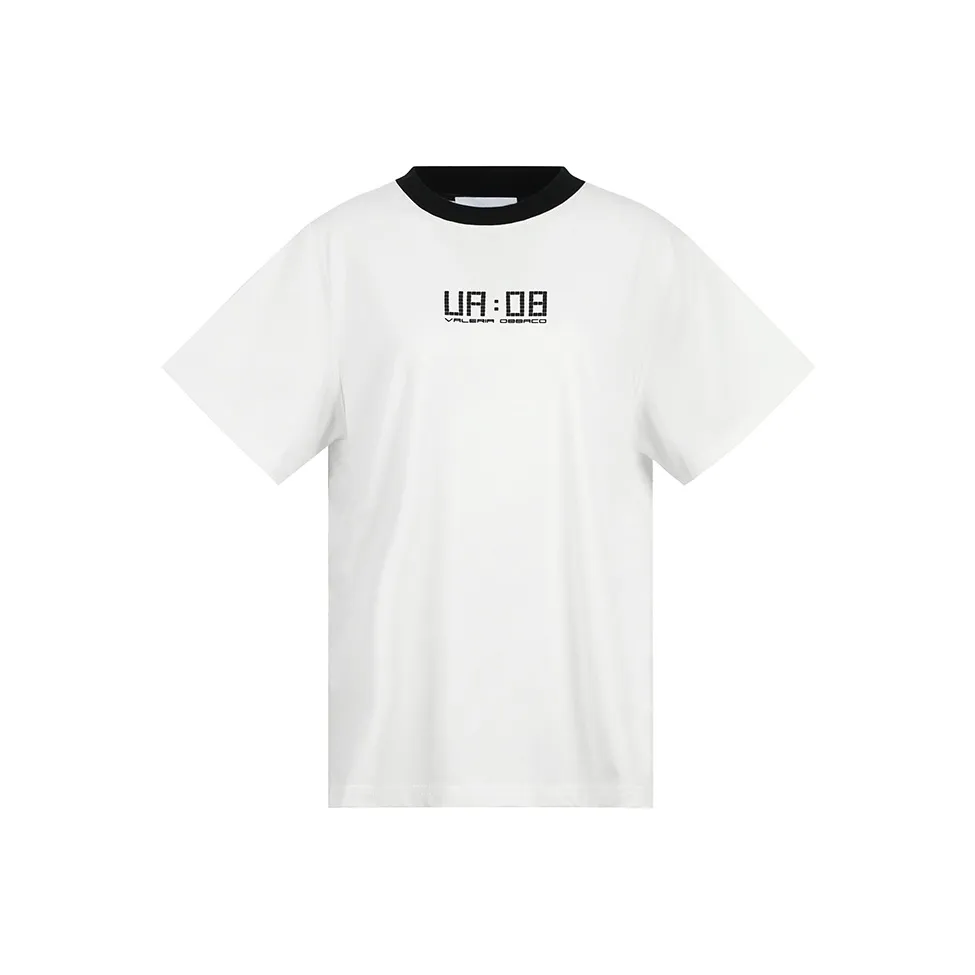 Valeria Obbaco T-рубашка Женская Белая