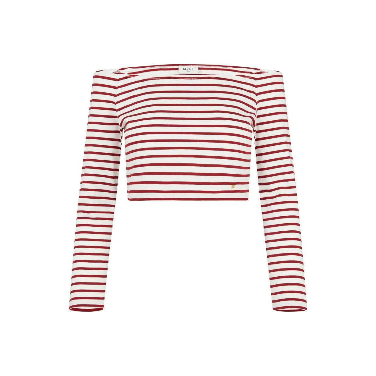 CELINE SS22 T Shirt Women's Burgundy