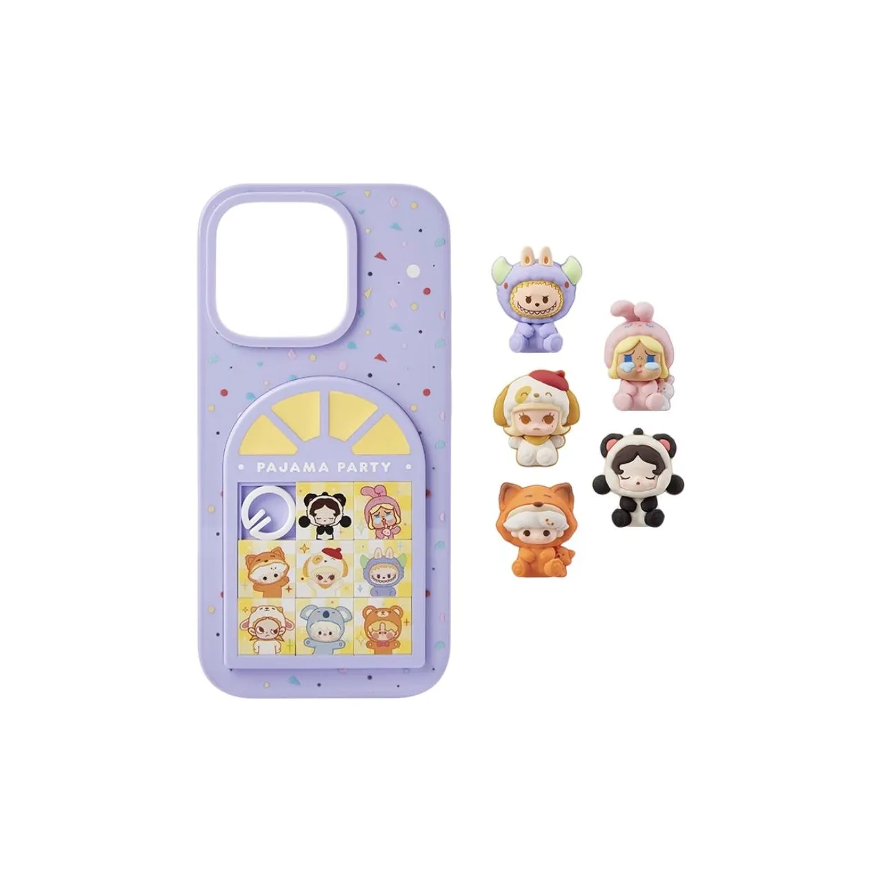 POP MART Коллаборация Серия Пузырьки Sprouts Вечеринка Slumber Чехол для телефона Slider Hole Трендовые продукты