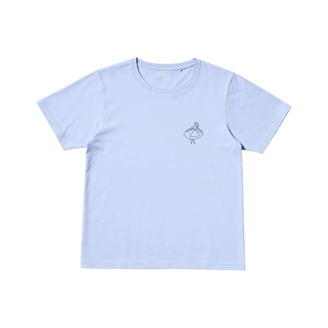 UNIQLO Yu Nagaba Collaboration T Shirts Women's Light Blue