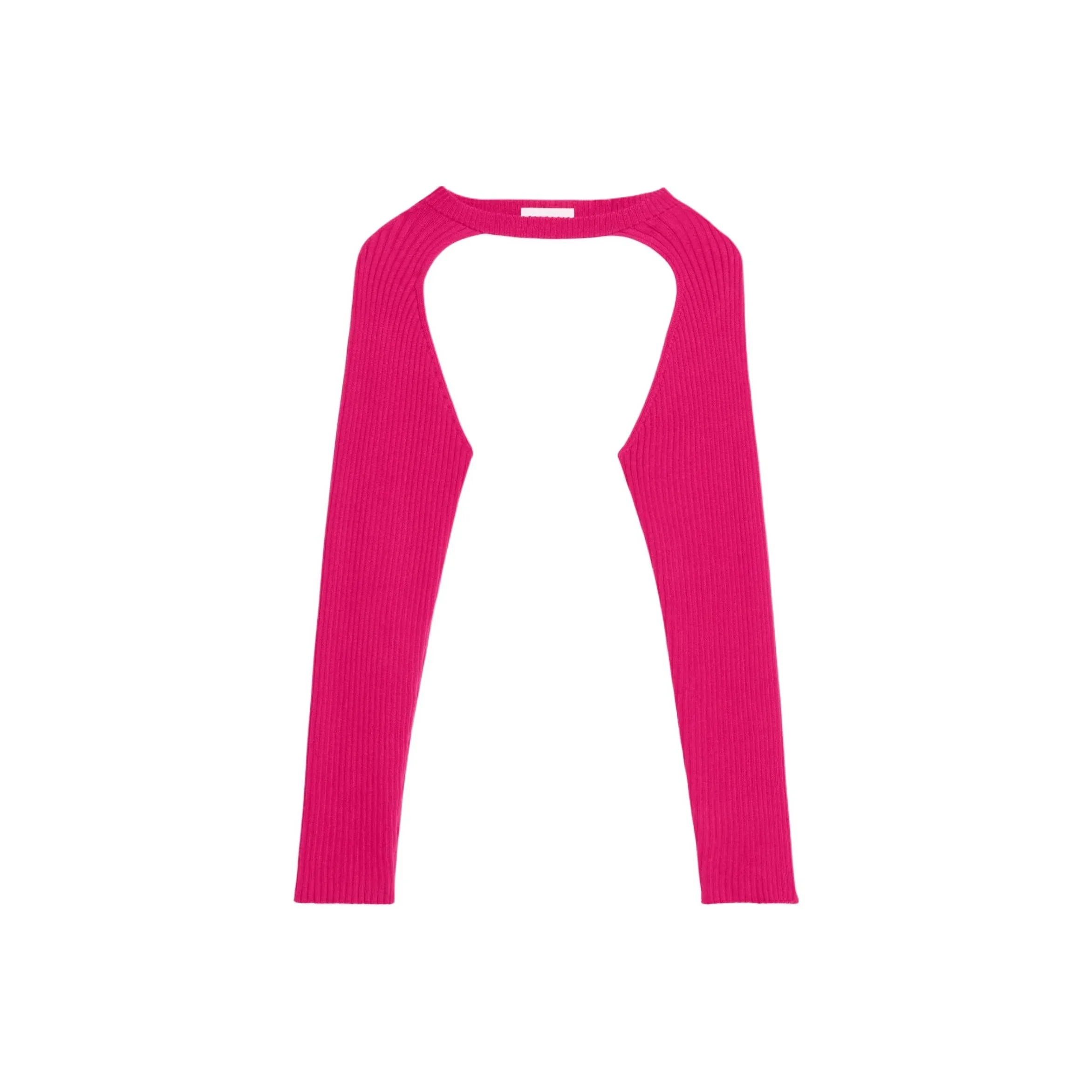 Helmut Lang Cut out Ribbed knit Jumper
