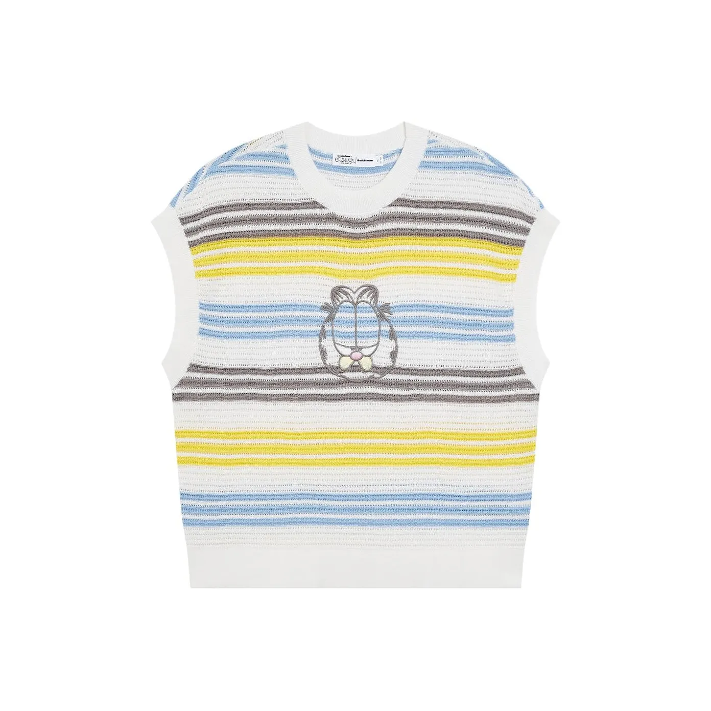 Веселье x Garfield Collaboration T-Shirt Женская Желтая