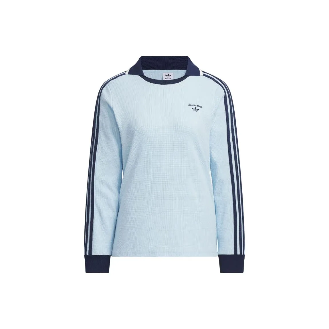 Adidas Ретро T-Shirt Женская Синяя