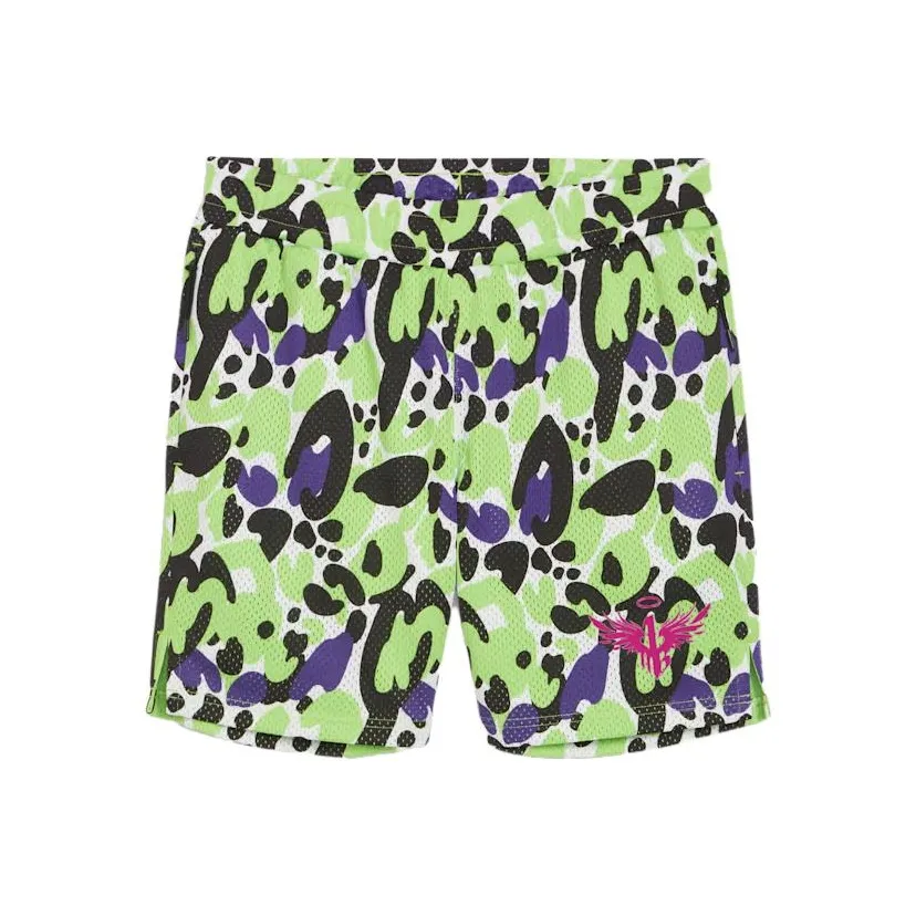 PUMA MELO X TOXIC Basketball Shorts Men's Green