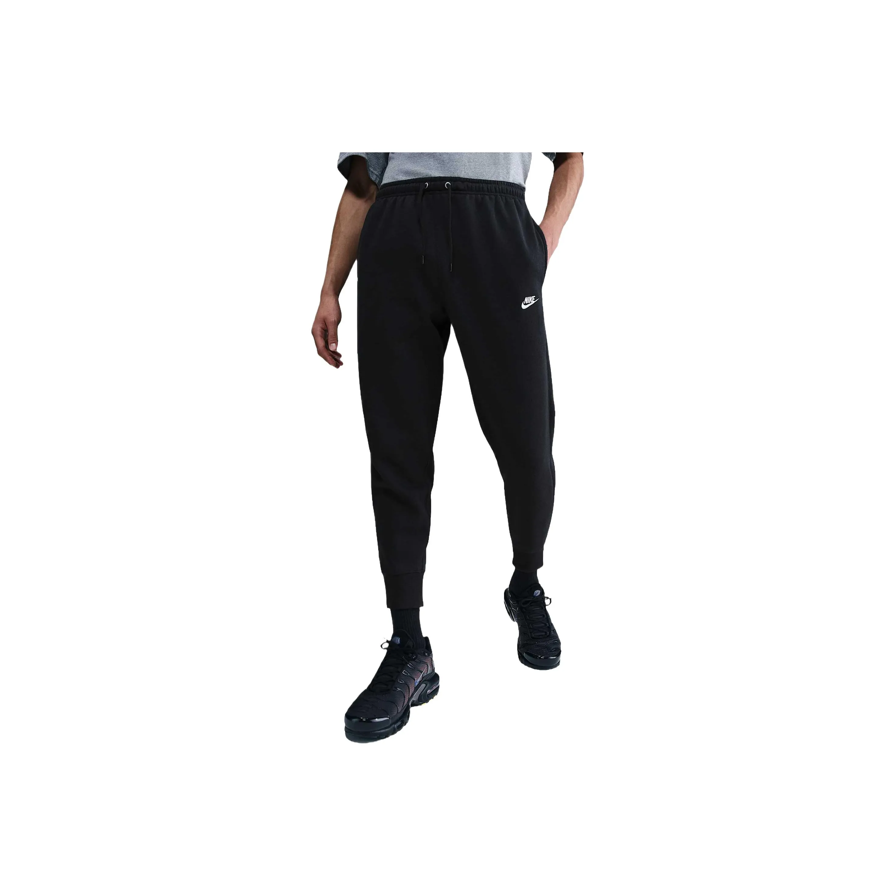 Nike Club Спортивные брюки Мужские Черные