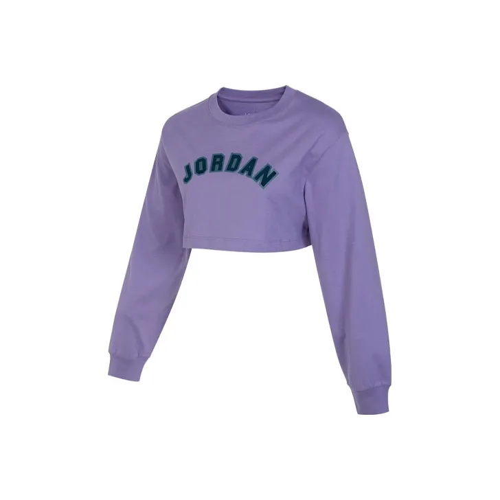 Jordan Фиолетовый Женский Короткий Топ