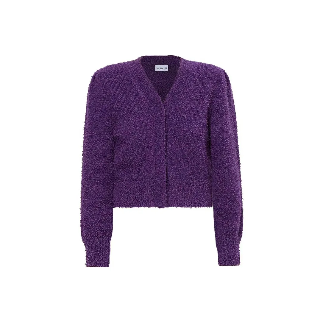 THE SEA LIFE Свитер Женский Фиолетовый