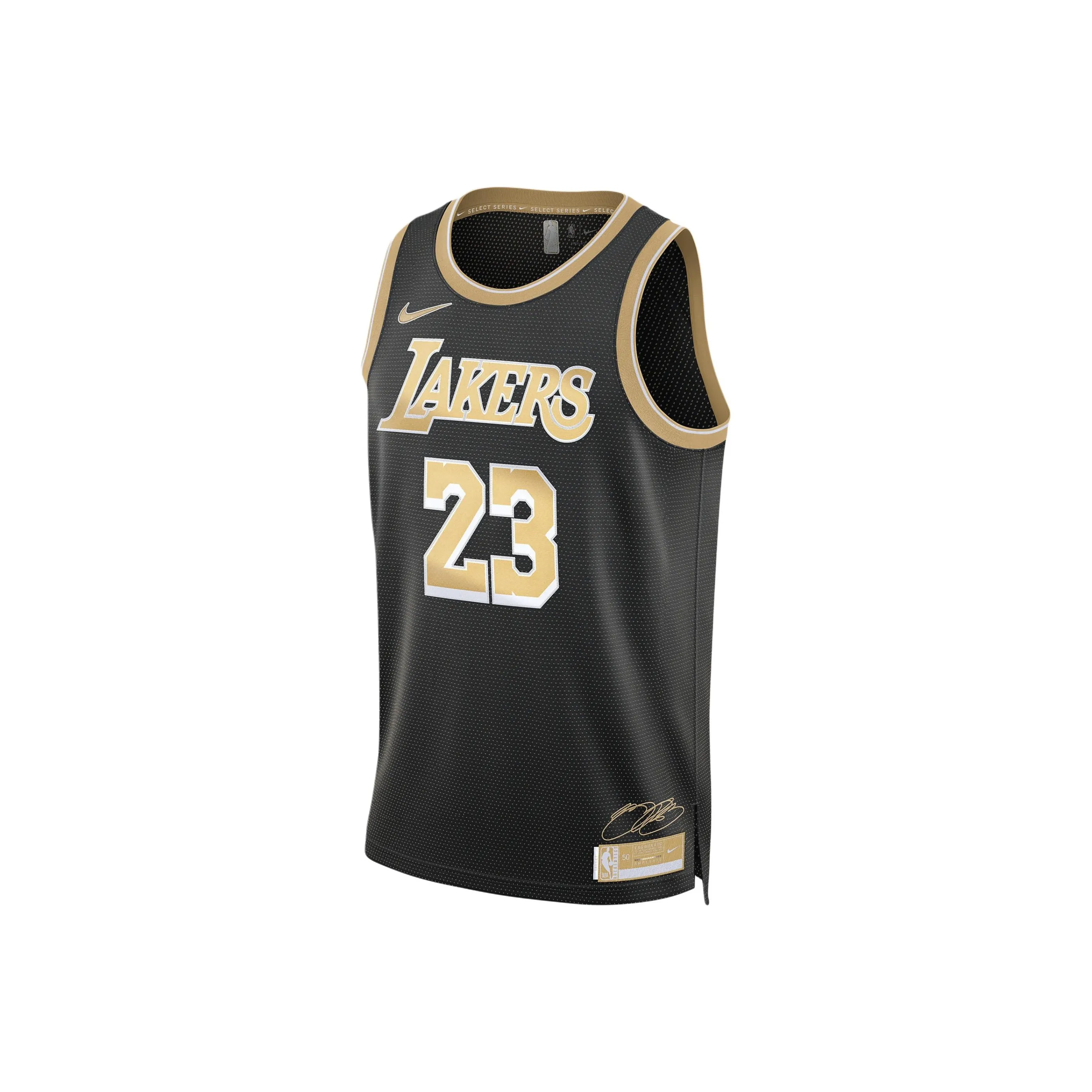 nike angeles LeBron James Los Angeles Lakers 2024 Select Series Men's nike angeles Dri FIT Nba Swingman Jersey