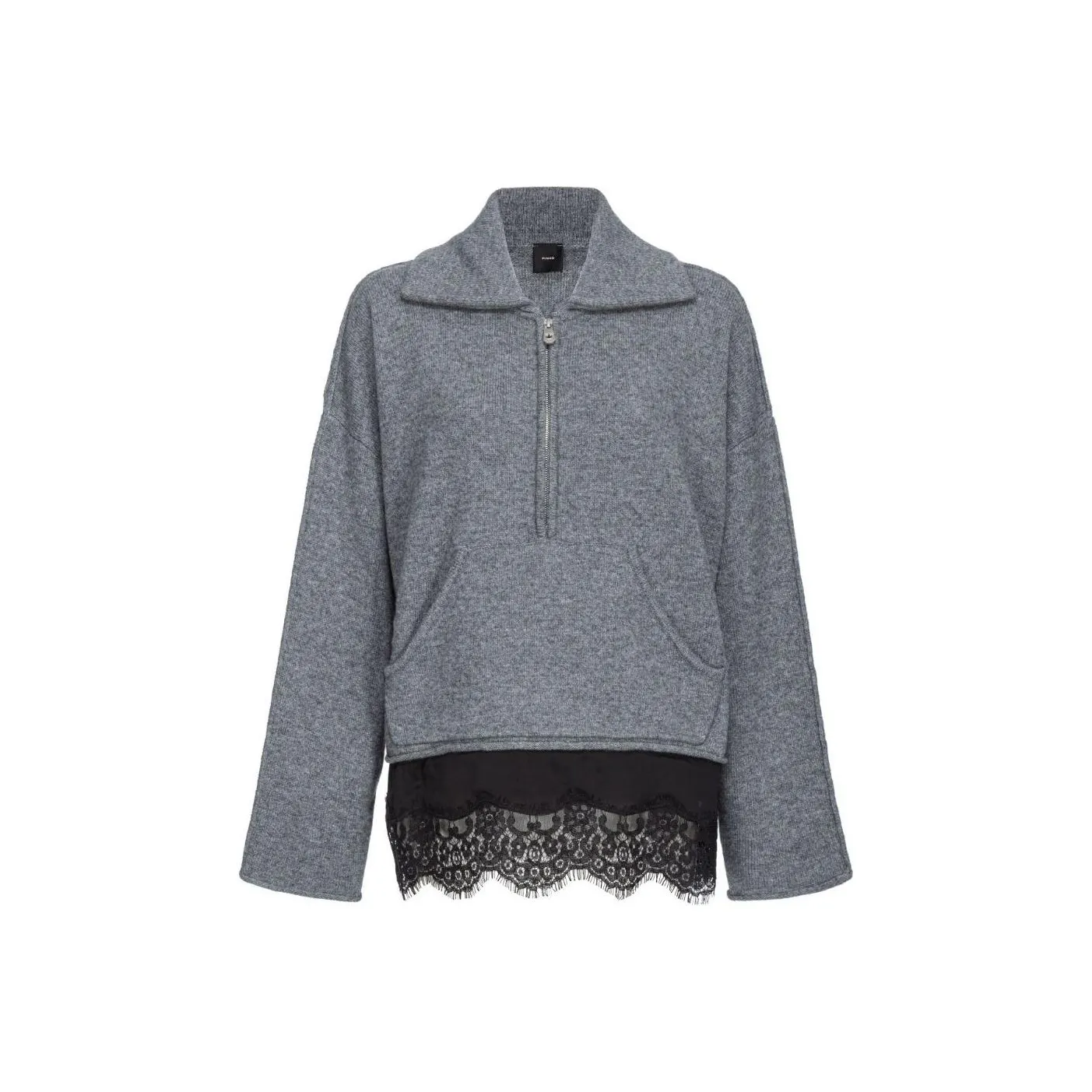 PINKO FW24 Свитер Женский Фотиния Серый