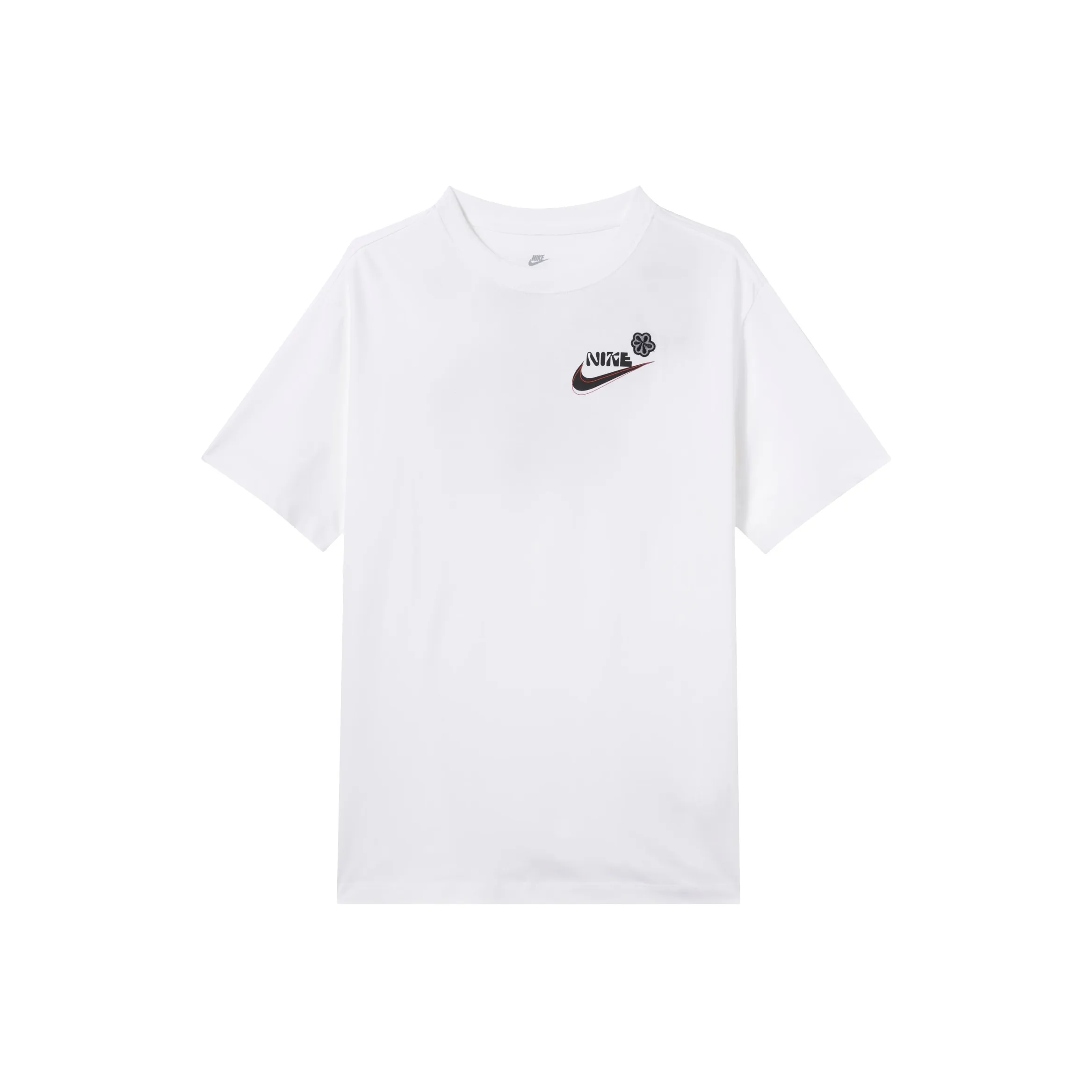 Nike Drop Shoulder Sleeve T Shirt Women's White