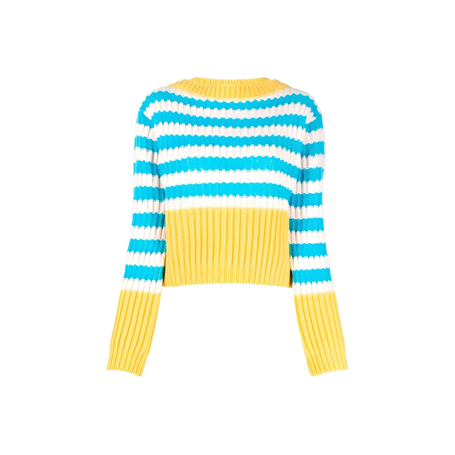 GUCCI Cropped Striped Jumper
