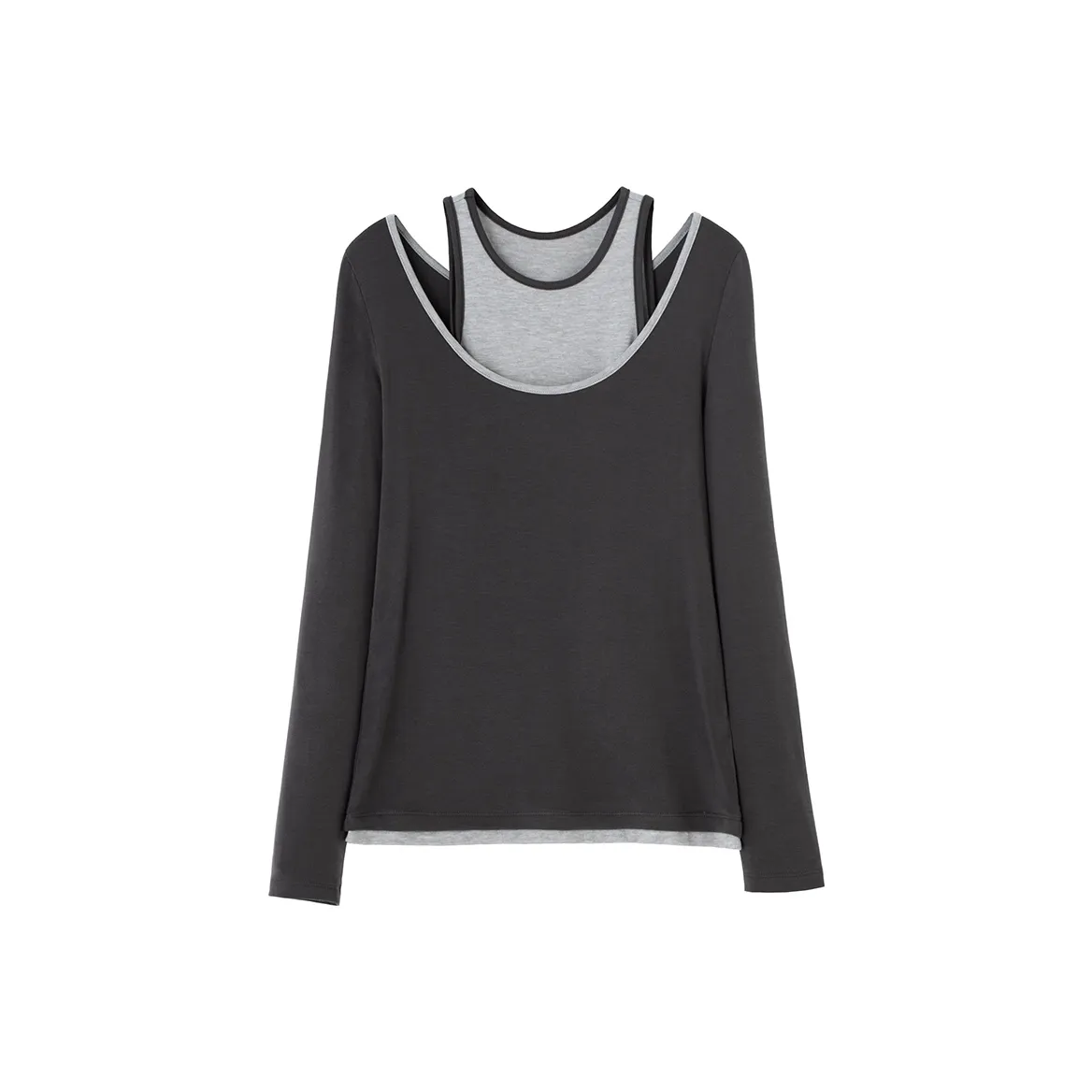 SOON FLOWER Т-рубашка с оборванным рукавом женская цвет икорный